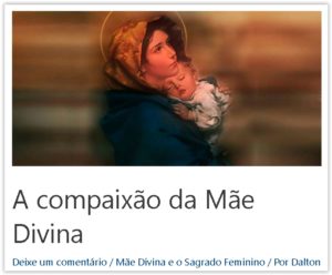 DA MÃE DIVINA E AS HOSTES DE MARIA PARA TODO OS BRASIL