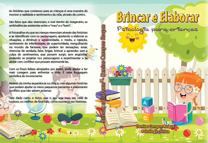 Brincar e Elaborar Psicologia para crianças - psicologia clínica aplicada, educação emocional infantil