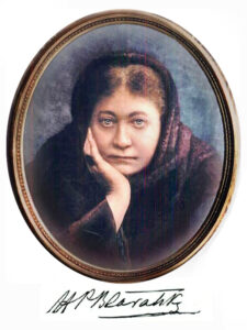 Portrait of Madame Blavatsky 