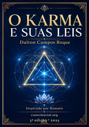 Capa do livro O Karma e suas Leis por Ramatís